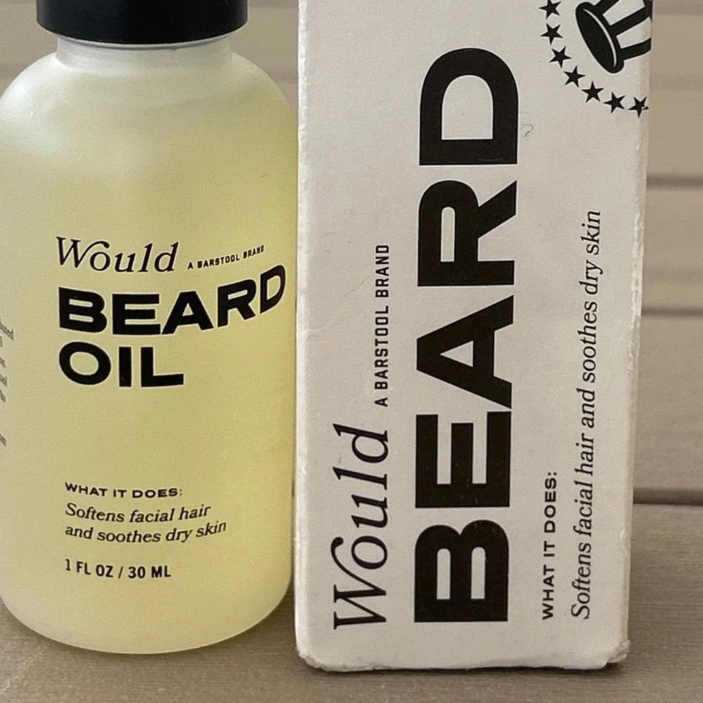 Would Beard Oil A Baretool Brand 1 fl oz Softens Facial Hair  Dry Skin